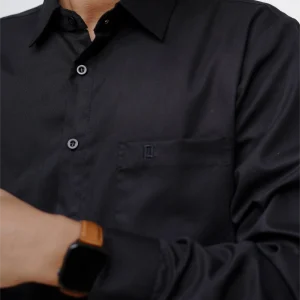 Kemeja Syawkany - Hitam